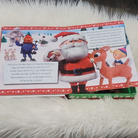 Rudolph the Red-Nosed Reindeer My Busy Books Playset - Picture 4 of 5